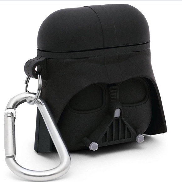 💐Disney Star Wars 3D Darth Vader AirPods Case Black - Picture 2 of 4